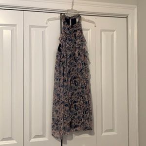 Bcbg generation large purple and blue floral dress